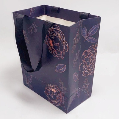 High End Custom Printed Paper Bags , Personalized Paper Shopping Bags