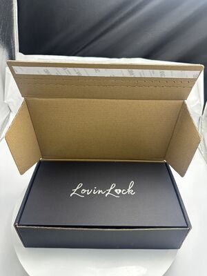 Buen precio Conjunto de embalaje de caja de papel corrugado personalizable incluye un mailer kraft protector y una elegante caja de regalo negra mate para exhibición en línea