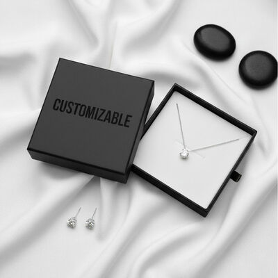Buen precio Caja de papel de joyería con un diseño de almacenamiento de capas de textura elegante y revestimiento de terciopelo perfecto para artículos de joyería personales o de regalo en línea