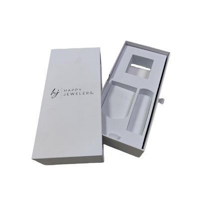 Buen precio Caja de papel cosmético con oro y plata estampado en caliente corte de la ventana relieve y relieve tamaño personalizable para cremas y sueros en línea