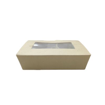 Buen precio Paquete Caja de papel con estampado de oro y opciones de corte de ventanas con longitud, anchura y altura personalizables en línea