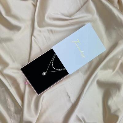 Buen precio Caja de papel para joyería personalizada hecha de cartón rígido con superficie laminada mate disponible en estilos de tapa abatible, cajón y caja de dos piezas con estampado en caliente, relieve e impresión UV online