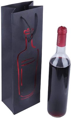 Buen precio Bolsos personalizados sola botella del regalo del vino para el partido de cena de los cumpleaños de las bodas en línea