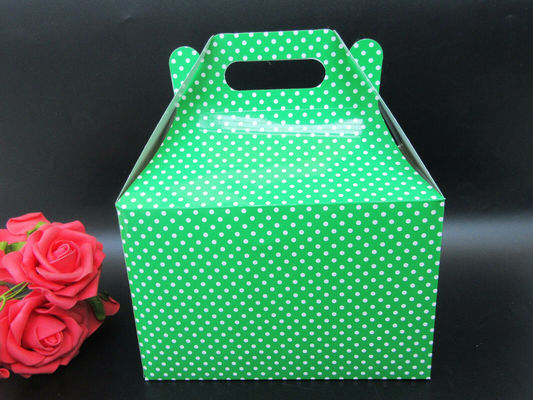 Buen precio Cajas de papel de Bomboniere del punto de la torta de cartón del regalo colorido de la caja que se casan favor en línea