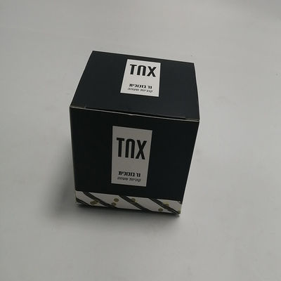 Buen precio Cajas de cartón personalizadas blancas de la caja de papel de la tarjeta para el paquete de la vela de la soja en línea