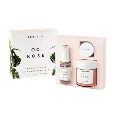 Buen precio Caja de regalo blanca cosmética plegable del maquillaje de la tarjeta de la caja de papel con el parte movible de papel en línea