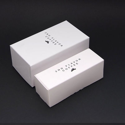 Buen precio Cajas blancas de lujo del cartón del embalaje del regalo de la base de la tapa de la cartulina de la caja de papel del paquete en línea