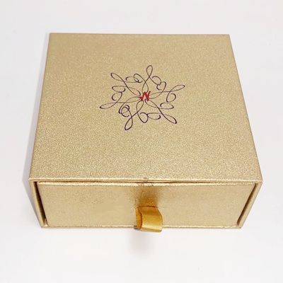Buen precio Tipo regalo plegable Boxe del cajón de la cartulina de la caja de papel de la joyería para el sistema de la joyería en línea