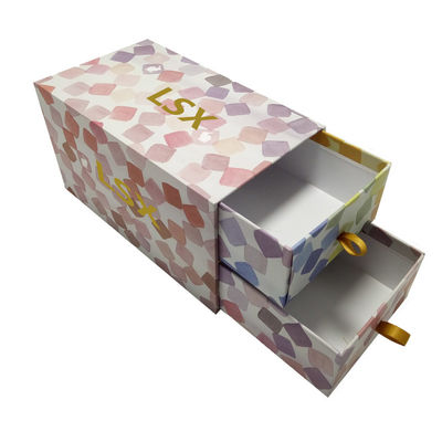 Buen precio Cajas de almacenamiento cosméticas de la cartulina de la caja de papel del cepillo de la barra de labios con los cajones en línea