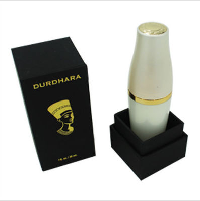 Buen precio Paquete caliente del regalo de la luz de la base de la tapa del logotipo de la hoja del color del papel del oro negro de la caja de embalaje en línea
