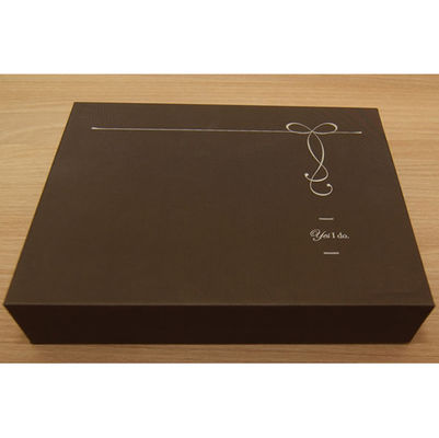 Buen precio LOGOTIPO gris de la impresión de la caja del cajón del papel de Kraft del color de la caja de papel del paquete de la bolsa en línea