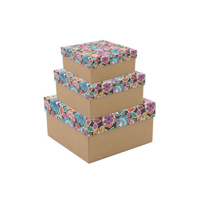 Buen precio Las cajas de embalaje del regalo del papel de Kraft personalizaron Eco de empaquetado plegable amistoso en línea