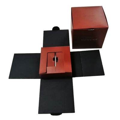 Buen precio Caja de empaquetado de empaquetado de la pestaña de la tarjeta de papel del sistema cosmético del regalo de la caja del esmalte de uñas en línea