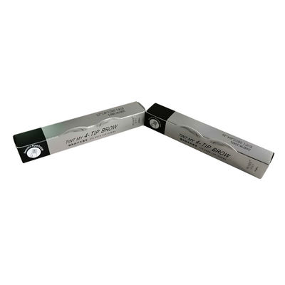 Buen precio Caja de almacenamiento cosmética del maquillaje de la caja de papel de la laminación de Matt dos cajones de la capa en línea