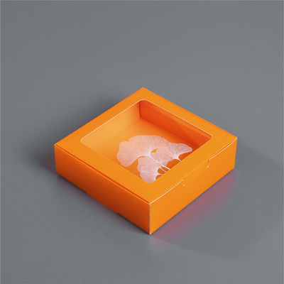 Buen precio Caja de empaquetado de la panadería de las cajas de embalaje del regalo de boda con la ventana clara del Pvc en línea