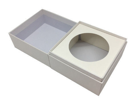 Buen precio Caja de papel del paquete de Art Paper Lid And Base para el paquete de la torta en línea