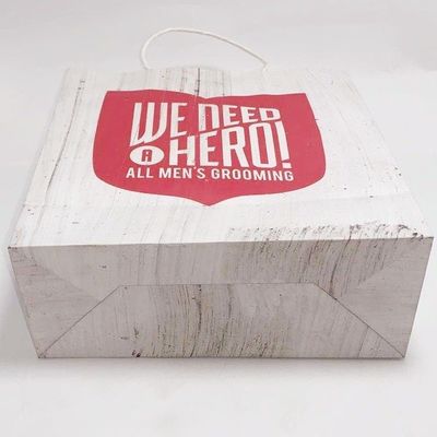 Buen precio Bolsas de papel impresas aduana plegable en línea