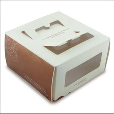 Buen precio Caja de cartón modificada para requisitos particulares de la torta en línea