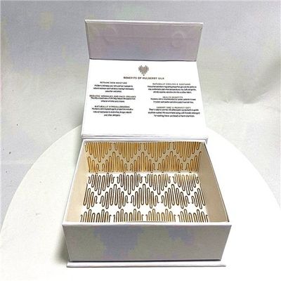 Buen precio Tipo blanco caja de papel cosmética del libro de la alta capacidad del cuidado personal en línea