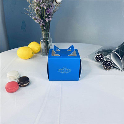 Buen precio Caja de Logo Customized Portable Cake Cardboard para los pasteles de la tienda en línea