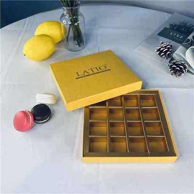 Buen precio Tipo ligero caja de empaquetado de la tapa del chocolate para el regalo de vacaciones en línea
