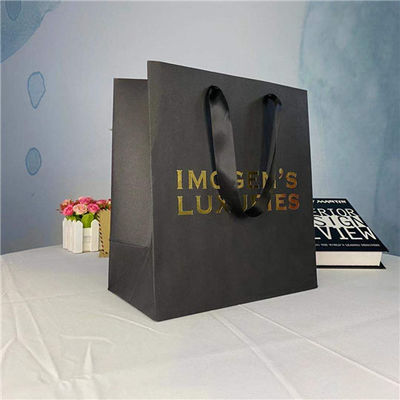 Buen precio Logo Custom Printed Paper Bags reciclable para las compras en línea